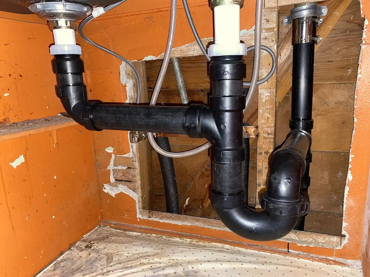 Professional Garbage Disposal Repair equipment and tools on the job in South Heidelberg